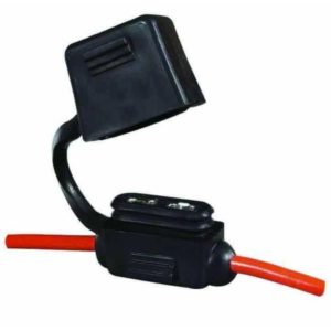 BLADE FUSE HOLDER WITH FLYING LEADS AND COVER- MAXIMUM 30A CONTINUOUS