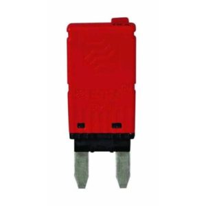 MINI BLADE FUSE TYPE MANUAL RESET CIRCUIT BREAKER - 15A, 12/24V
