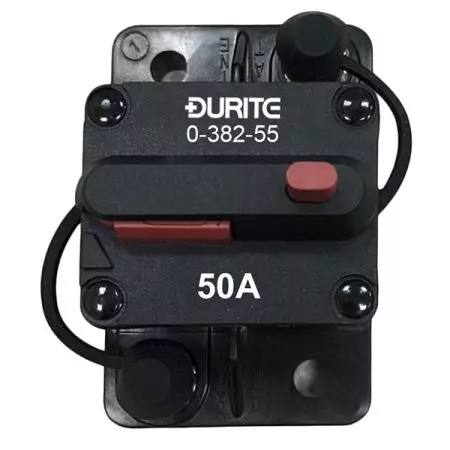 FLUSH MOUNT CIRCUIT BREAKER 60A - 12/24V