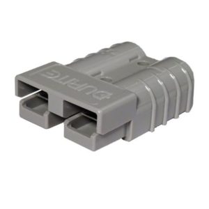GREY POLYCARBONATE 2-POLE HIGH CURRENT CONNECTOR - 50A