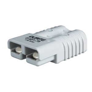 GREY POLYCARBONATE 2-POLE HIGH CURRENT CONNECTOR - 120A
