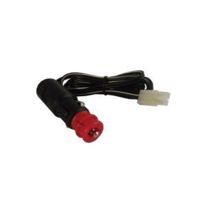 BATTERY CHARGER LEAD KIT WITH CIGARETTE LIGHTER/DIN PLUG