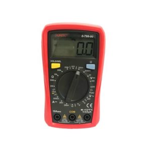 HAND-HELD DIGITAL MULTIMETER WITH TEMPERATURE