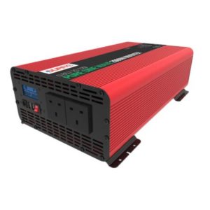 2000W 12V DC TO 230V AC COMPACT SINE WAVE VOLTAGE INVERTER