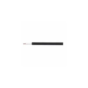 BLACK SILICON SHEATHED SUPPRESSED CARBON IGNITION CABLE - 7MM X 30M