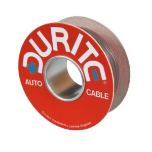 BLACK COPPER CORE FLEXIBLE PVC STARTER CABLE - 50MM²