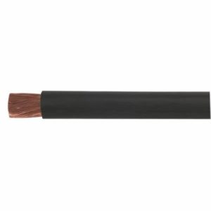 BLACK COPPER CORE FLEXIBLE PVC STARTER CABLE - 16MM²