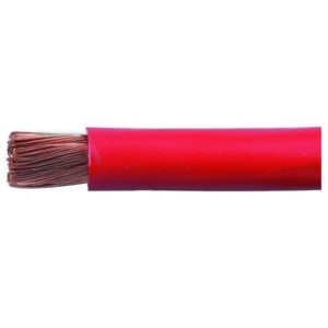RED COPPER CORE FLEXIBLE PVC STARTER CABLE - 16MM²