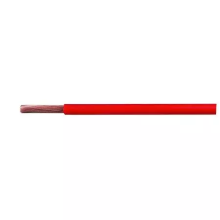 RED COPPER CORE PVC STARTER CABLE - 20MM² X 10M