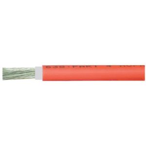 ORANGE DOUBLE RUBBER SHEATHED CABLE - 35MM² X 10M
