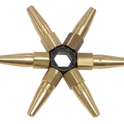 7 GAS WELDING NOZZLES (250 to 1000 l/h)