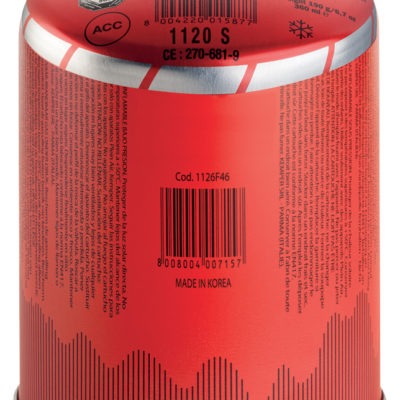 BUTANE/PROPANE GAS CARTRIDGE FOR WINTER BLOW TORCH 930ml (460g of gas)
