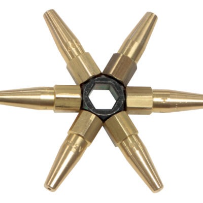 SET OF 7 WELDING NOZZLES (40 to 400 l/h)