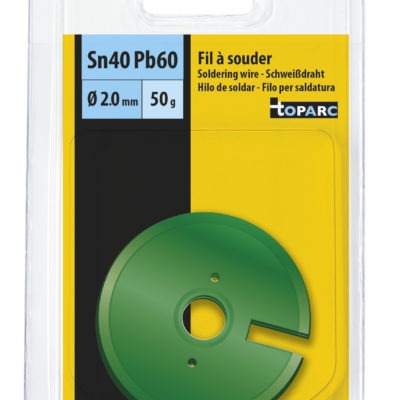 SOLDERING WIRE TIN/LEAD 40% Ø2mm - 50g