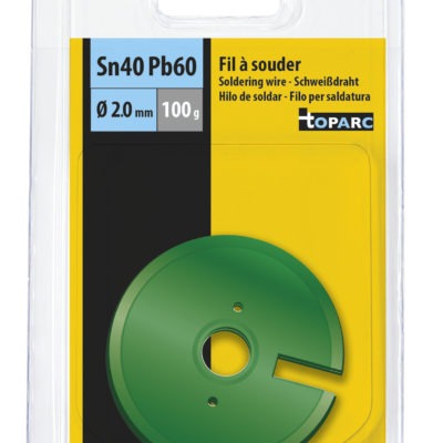 SOLDERING WIRE TIN/LEAD 40% Ø2mm - 100g