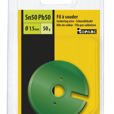 SOLDERING WIRE TIN/LEAD 50% Ø1,5mm - 50g