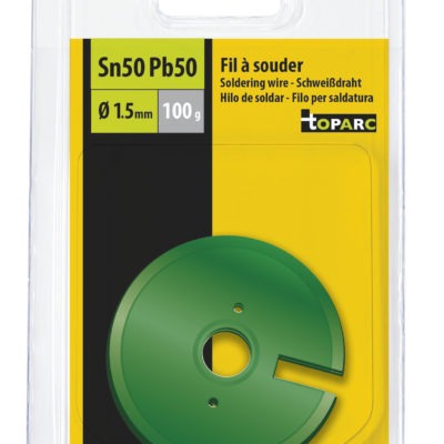 SOLDERING WIRE TIN/LEAD 50% Ø1.5mm - 100g