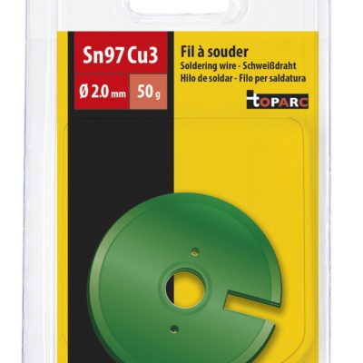 SOLDERING WIRE TIN/LEAD 97% Ø2mm - 50g