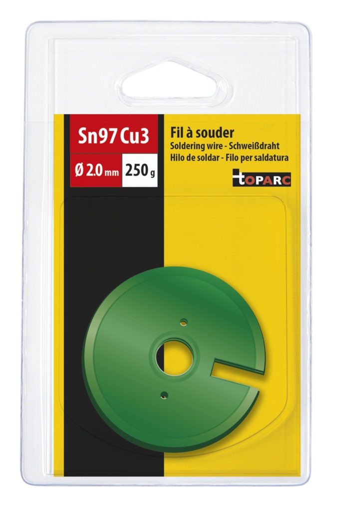 SOLDERING WIRE TIN/LEAD 97% Ø2mm - 250g