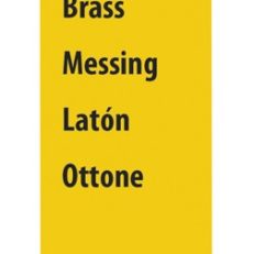 8 BRAZING RODS BRASS Ø 2mm - L. 500mm