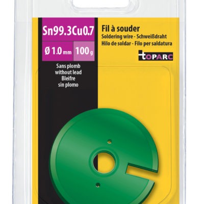 SOLDERING WIRE TIN/LEAD 99% Ø1mm - 100g (RoHS)