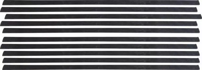 10 PLASTIC RODS 440mm PP/EPDM - WIDTH 8mm