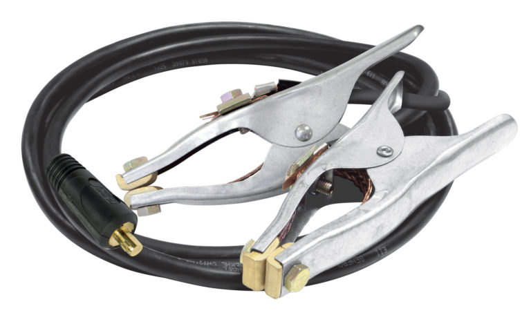 DOUBLE CLAMP EARTH CABLE (3m / 25mm² / 350A)