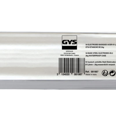 54 LOW HYDROGEN E7018 BASIC ELECTRODES STEEL Ø 3.2 - 2KG CASE