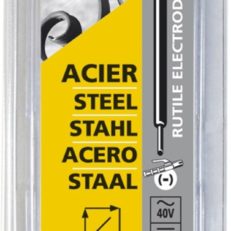 17 RUTILE ELECTRODES - STEEL - Ø1.6 (BLISTER)