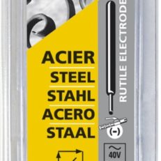 9 RUTILE ELECTRODES - STEEL - Ø3.2 (BLISTER)
