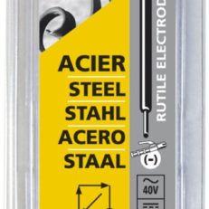 8 RUTILE ELECTRODES - STEEL - Ø4.0 (BLISTER)