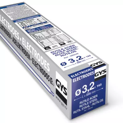 165 RUTILE ELECTRODES - STEEL- TYPE GY38 - Ø3.2