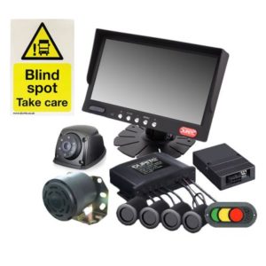 DVS SAFE SYSTEM WITH LOW SPEED TRIGGER (TACHO) - 7" MONITOR | 4-776-65