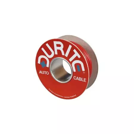 RED SINGLE-CORE PVC AUTO CABLE - 10MM² X 30M