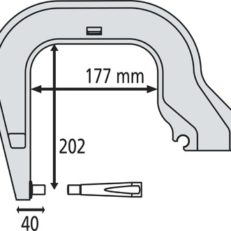 C8 ARM (NON INSULATED)