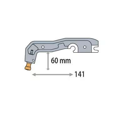 C6 ARM (INSULATED)