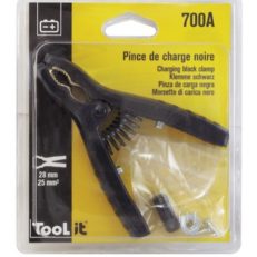 INSULATED BLACK CLAMP 700A - BLISTER