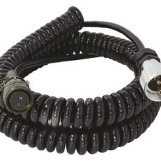 SPIRAL CABLE 1.2m > 5.0m - 2,5mm² + DIN 14690 FOR GYSFLASH XTREM