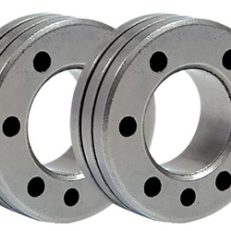 SET OF 2 TYPE C ROLLERS - FLUX-CORED WIRE Ø 1.6 / 2.0