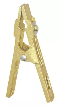 EARTH CLAMP CROCO B250.25 (250A/25mm2/BRASS)