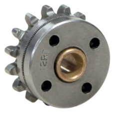 2 PRESSURE ROLLERS SMOOTH TYPE E - Ø1.0 ALU | 038578