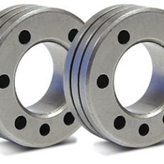 SET OF 2 DRIVE ROLLS TYPE C - Ø 1.2/1.6 - ALUMINIUM