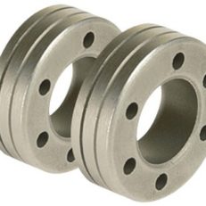 SET OF 2 DRIVE ROLLS TYPE C - Ø 0.8/1 - STEEL