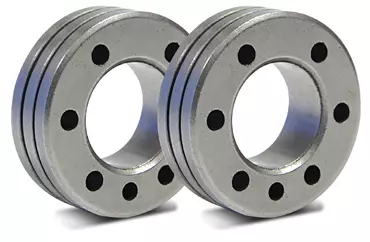 SET OF 2 TYPE C ROLLERS - FLUX-CORED WIRE Ø 0.9 - 1.0 / 1.2 (no gas)