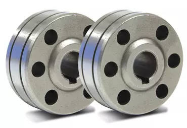 SET OF 2 DRIVE ROLLS TYPE B - Ø 0.8/1 - ALUMINIUM