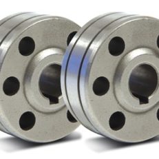 SET OF 2 TYPE B ROLLERS - FLUX-CORED WIRE Ø 0.9 - 1.0 / 1.2 (no gas)