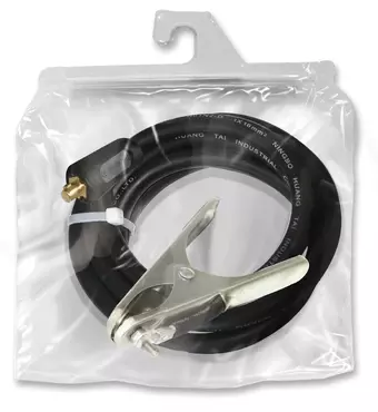 EARTH CLAMP WITH CABLE - 150A/200A - 16mm² - 2m - CONNEC. 10/25mm²