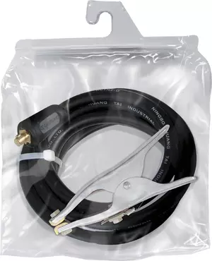 EARTH CLAMP WITH CABLE - 250A - 25mm² - 3m - CONNEC. 10/25mm²