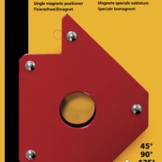 Magnetic positionner special for welding (blister)
