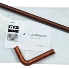 SET OF UNDER-FLANGE / -ARM ELECTRODES (050549)